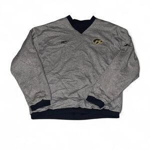 Vintage 90s Reebok Iowa Hawkeyes Reversible Sweatshirt